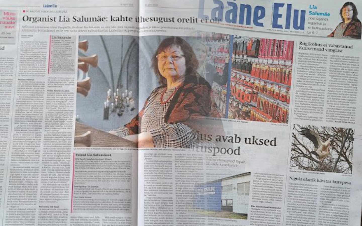 Pool sajandit Haapsalu kirikumuusika rütmis: Lia Salumäe elutöö ja tunnustus