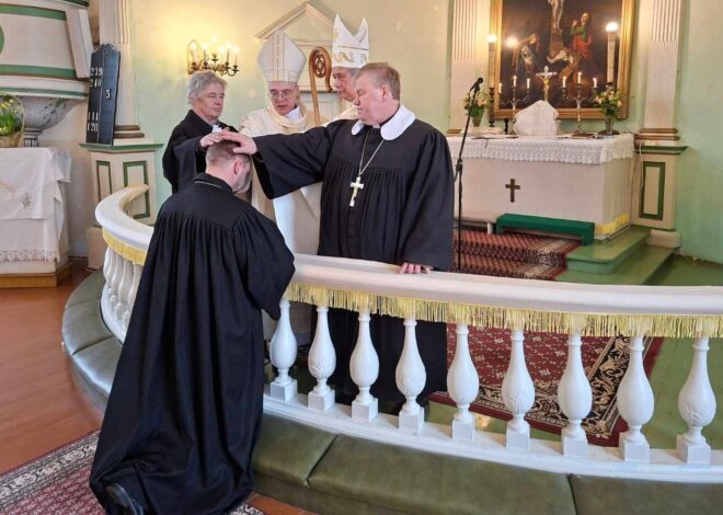 Rene Alberi seati Võru Katariina koguduse õpetaja ametisse