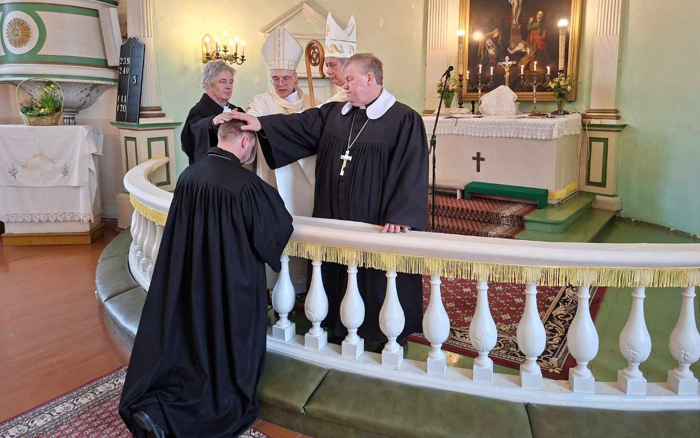 Rene Alberi seati Võru Katariina koguduse õpetaja ametisse