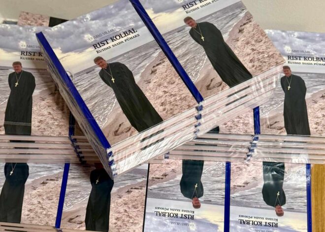 Peapiiskop Viilma raamat „Rist kolbal“ on taas müügil: ilmus juba kolmandas trükk