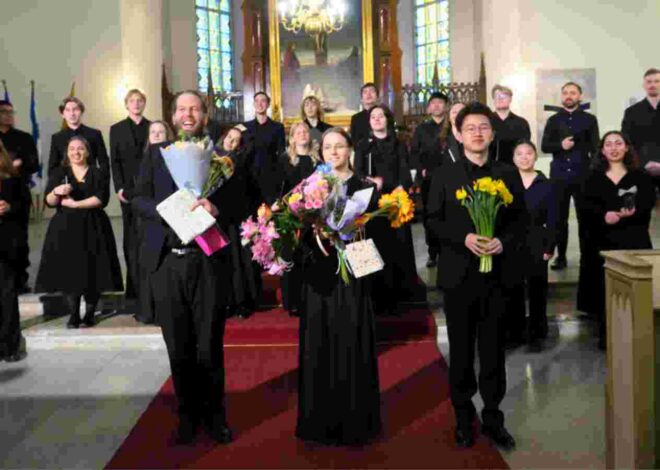 EMTA kooridirigeerimise eksamikontsert tõi Jaani kirikusse tippkoorid ja noored dirigendid