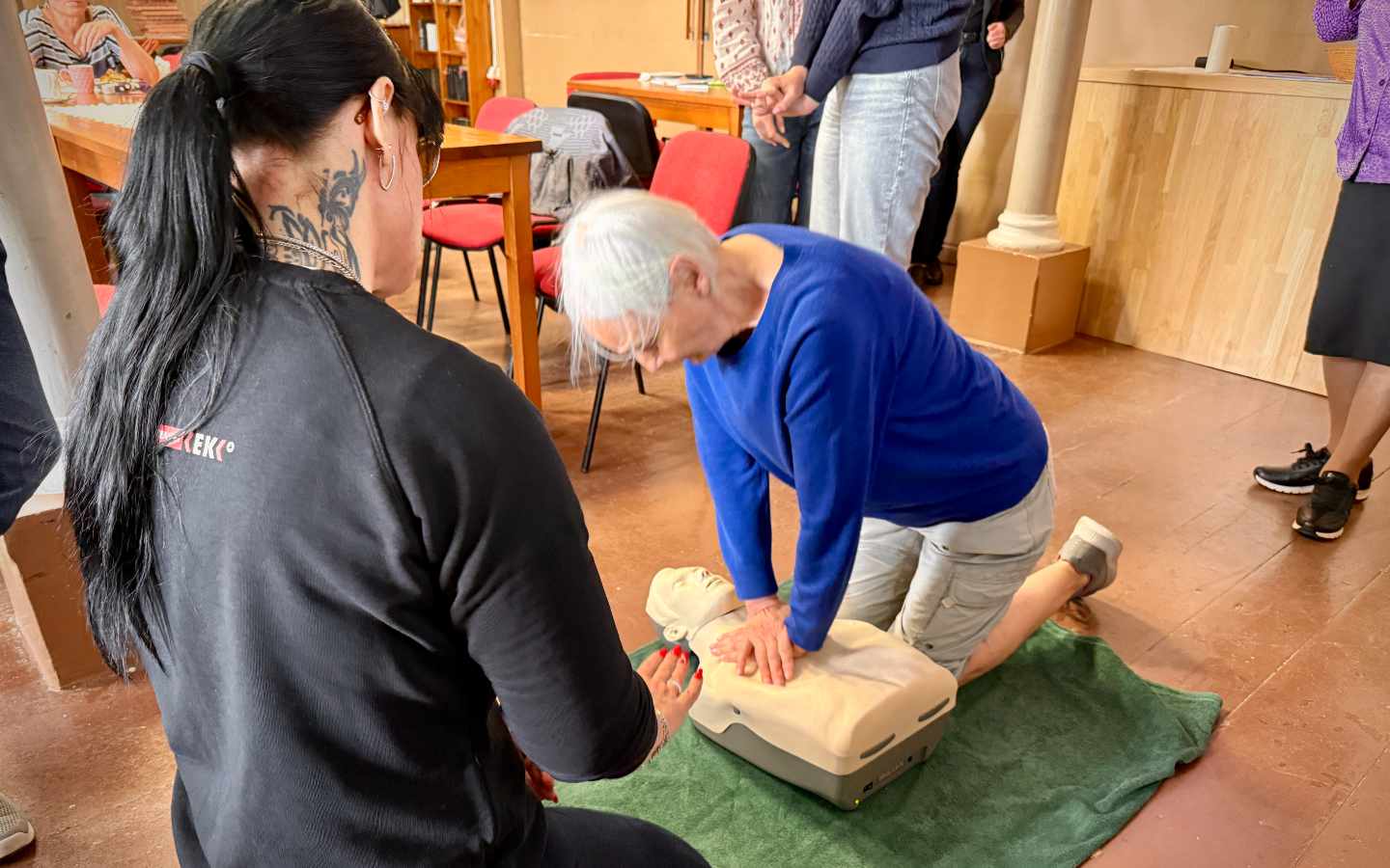 Pärnu koguduste kaastöölised omandasid esmaabi andmise oskusi