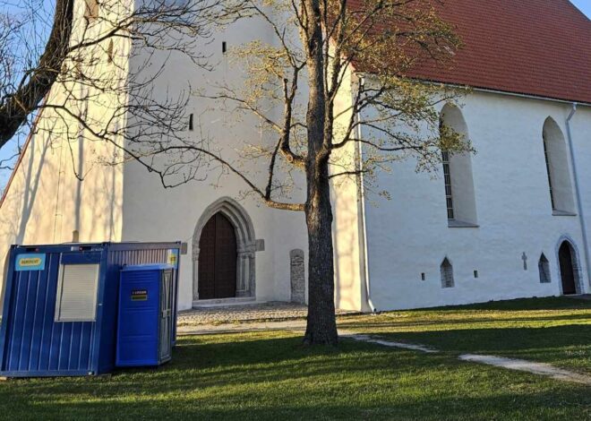 Haljala kiriku remont algas, kuid ettevõtmine vajab täiendavat toetust
