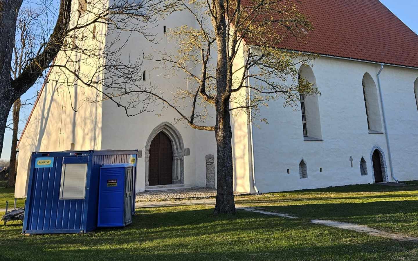 Haljala kiriku remont algas, kuid ettevõtmine vajab täiendavat toetust