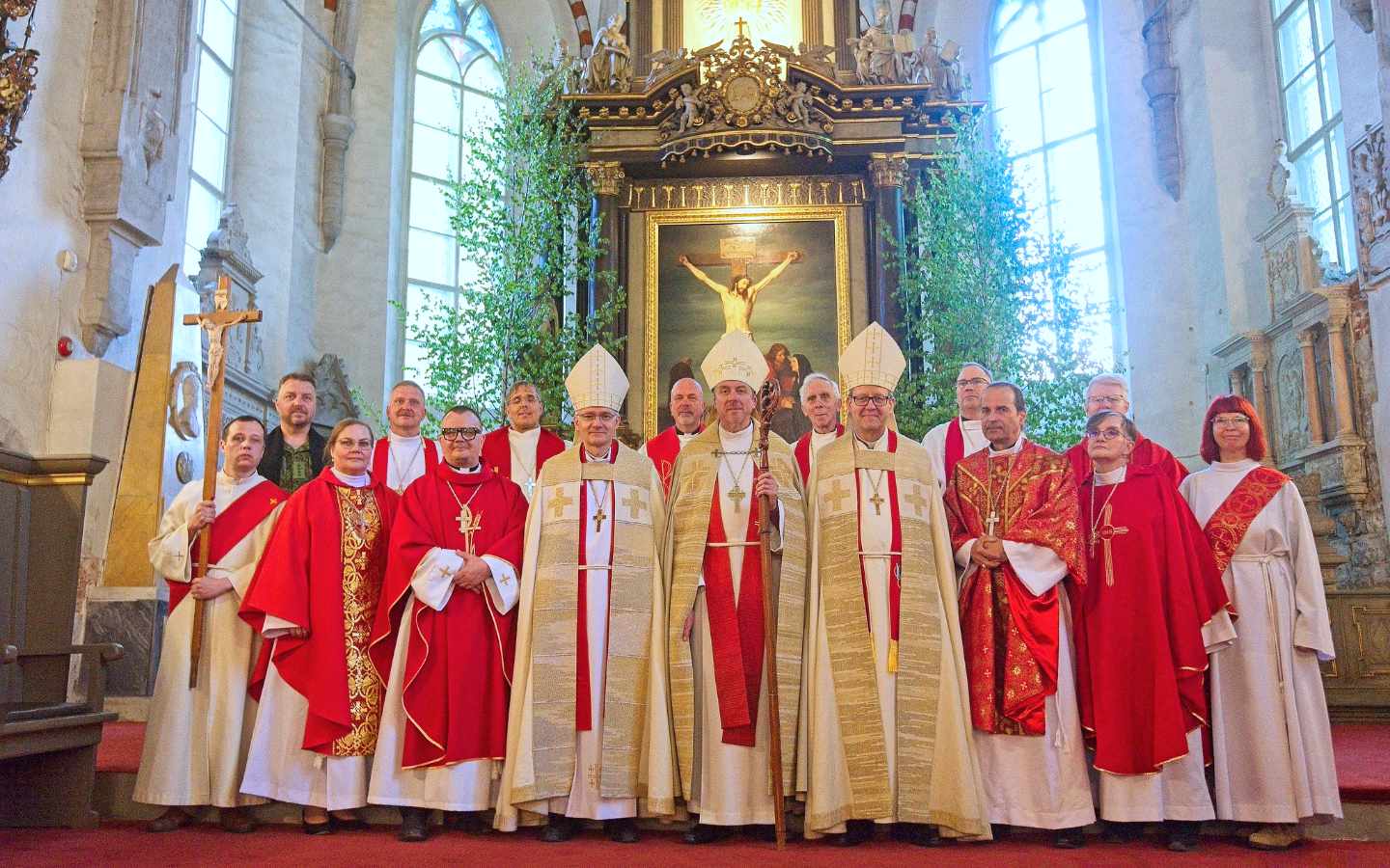 Nelipühal ordineeriti Toomkirikus neli preestrit ja üks diakon