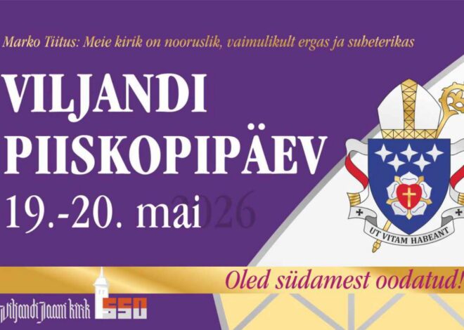 Piiskop pakub linnarahvale pannkooke ja kutsub kirikut värvima