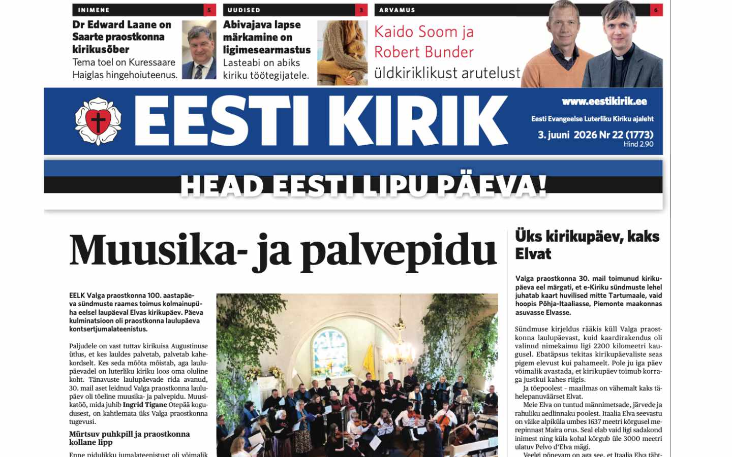 Eesti Kirik 03.06.2026