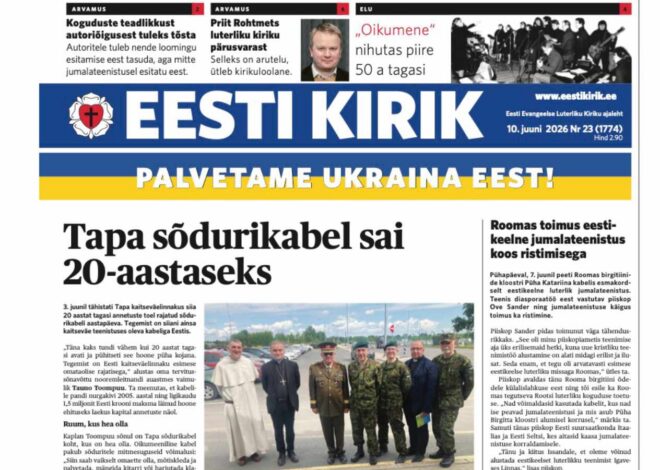 Eesti Kirik 10.06.2026