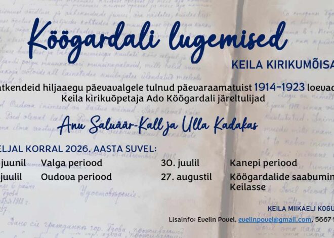 Ado Köögardali seni kadunuks peetud päevaraamatud avavad noore vaimuliku kujunemisloo
