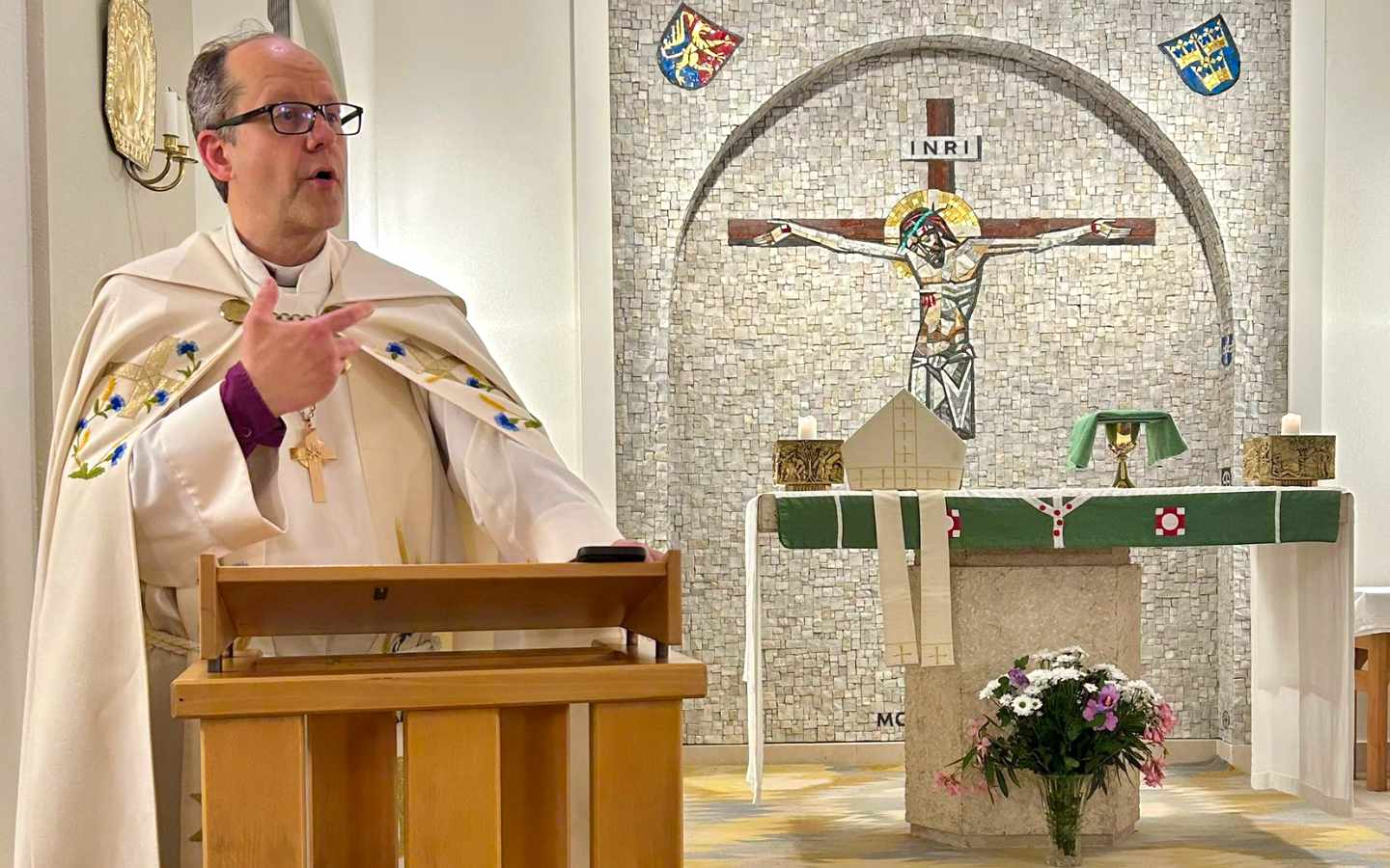 Roomas toimus ajalooline eestikeelne luterlik jumalateenistus koos ristimisega