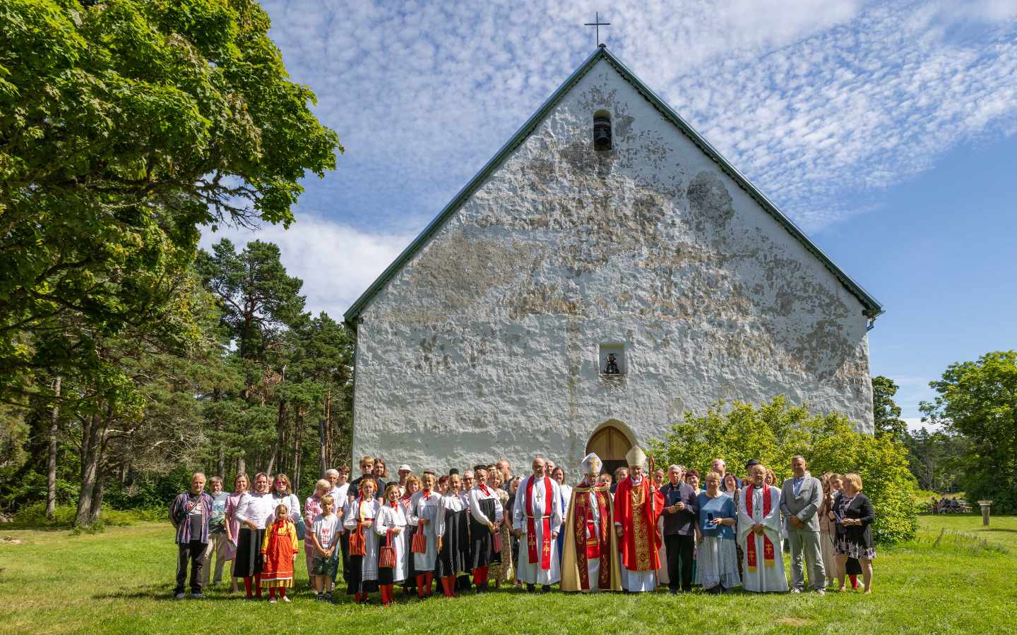 Vormsi olavipäeval tähistati Püha Olavi kiriku taaspühitsemise 36. aastapäeva