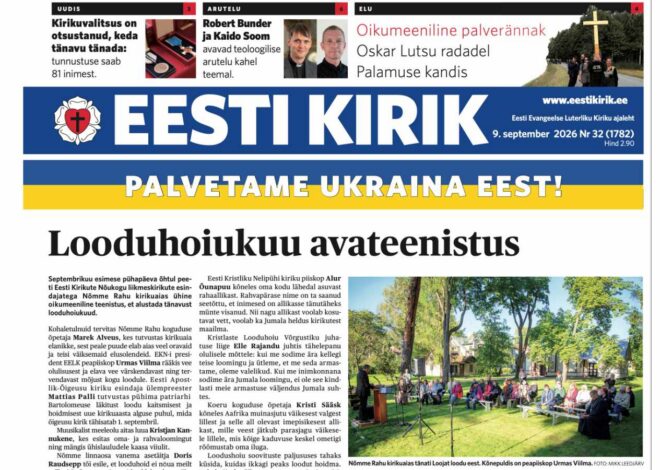 Eesti Kirik 09.09.2026