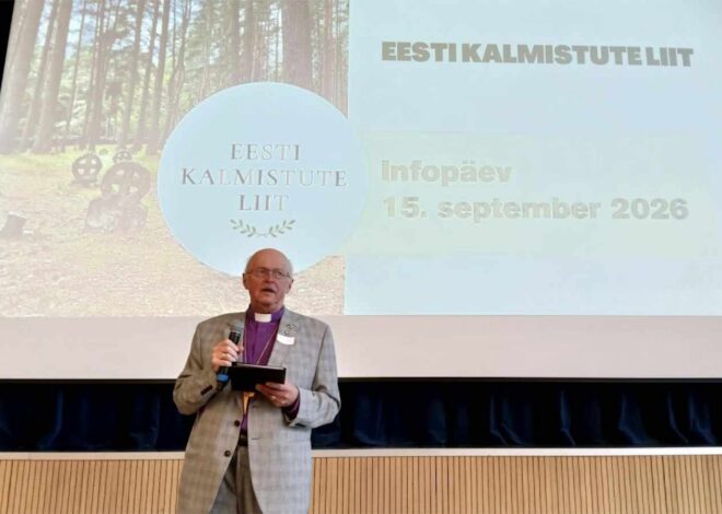 Eesti Kalmistute Liit pidas Tallinnas oma esimese infopäeva
