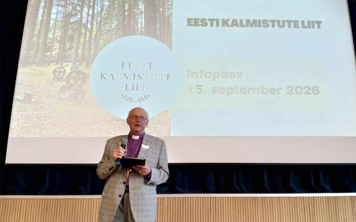Eesti Kalmistute Liit pidas Tallinnas oma esimese infopäeva