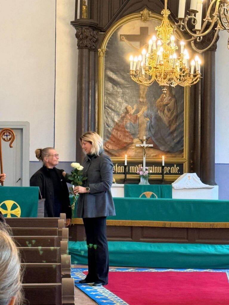 Tänamine pärast jumalateenistust